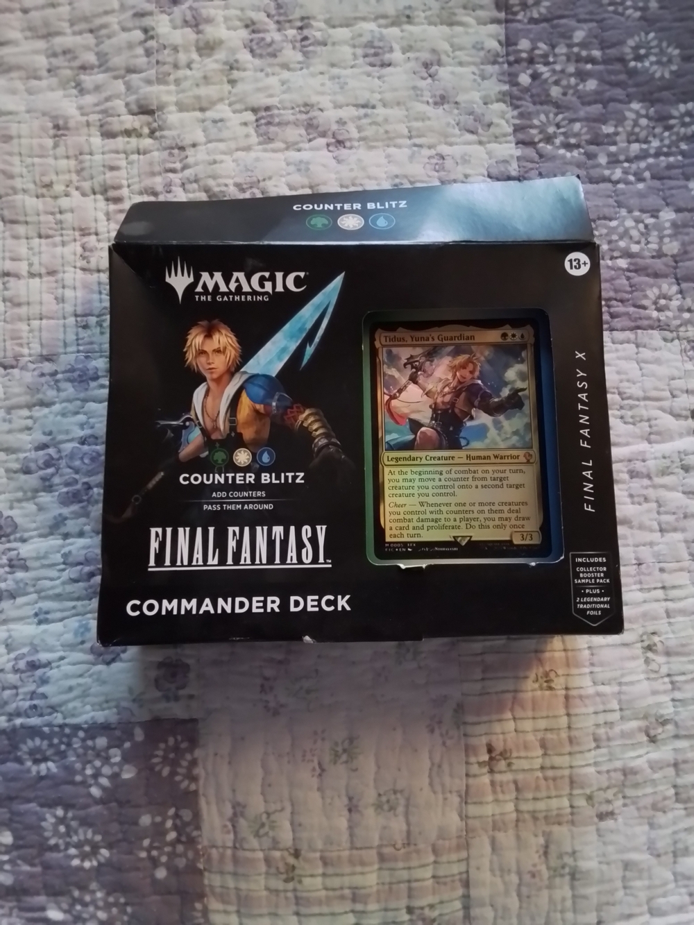 Magic: The Gathering Final Fantasy Counter Blitz Commander Deck - Black